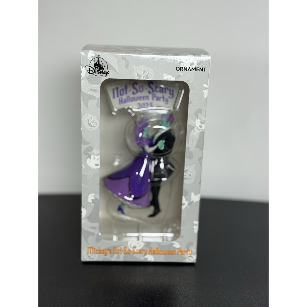 2025 Disney Parks Mickey's Not-So-Scary Halloween Party Ornament MNSSHP NEW - Picture 1 of 3